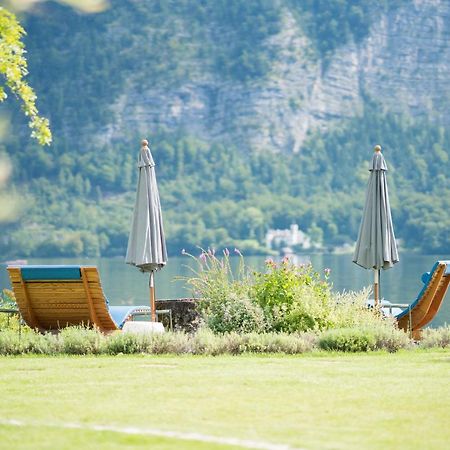 Glueck Am See - Apartment Mit Seezugang Hallstatt Bagian luar foto
